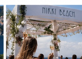 Luxury Mediterranean beach club