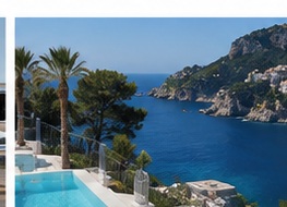 Luxury villa overlooking the Mediterranean